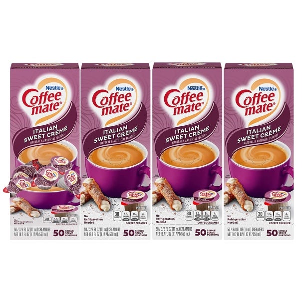 Coffee mate sugar free deals italian sweet cream